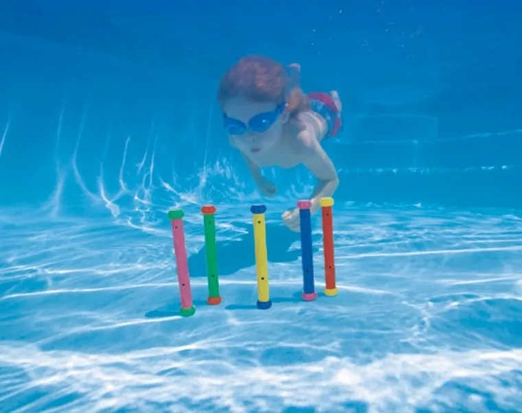 Intex, podwodne pałeczki do nauki nurkowania