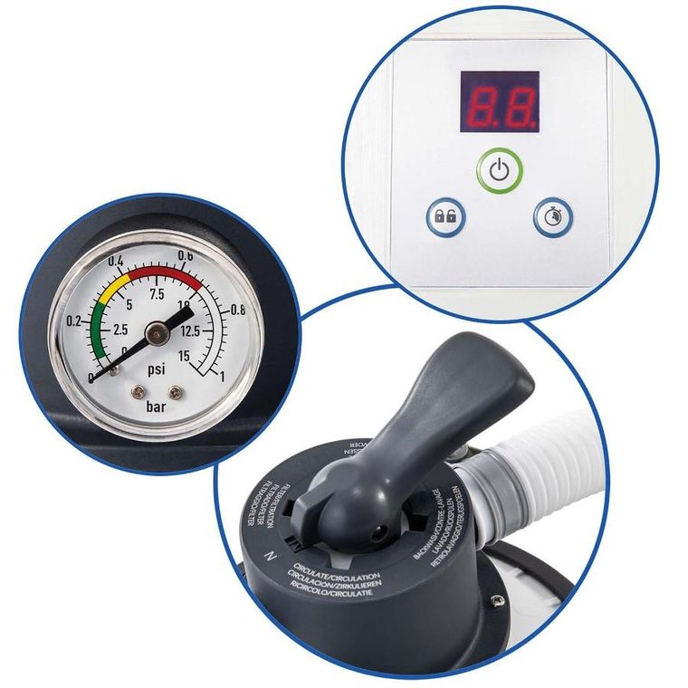 Intex, pompa filtrująca piaskowa, 3500l/h