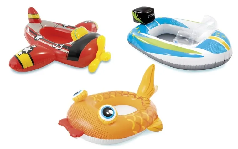 Intex, ponton dla dzieci, złota rybka