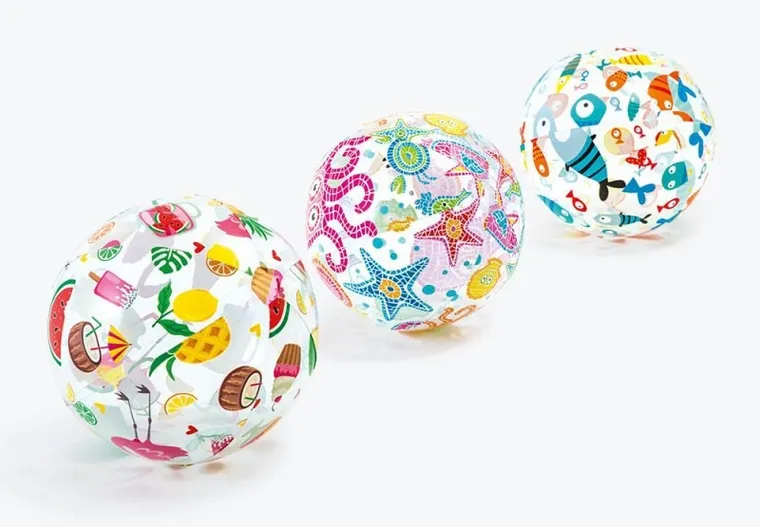 Intex, Rybki, piłka plażowa, 51 cm