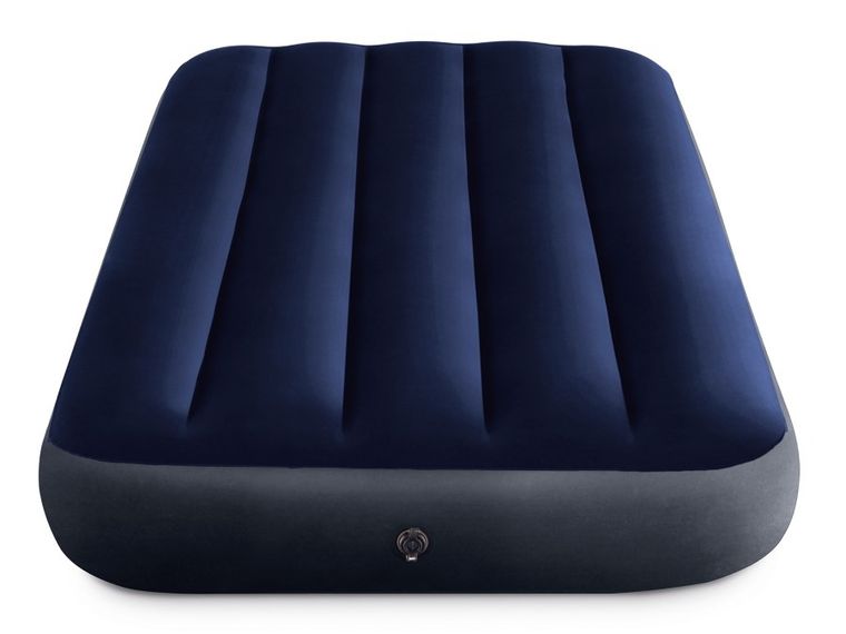 Intex, wąskie łóżko dmuchane, zawór 2w1