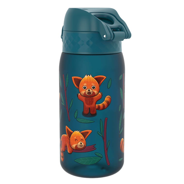 Ion8, Czerwona Panda, bidon z ustnikiem, morski, 350 ml