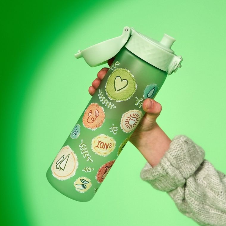 ION8, ECO, bidon z ustnikiem, zielony, 500 ml