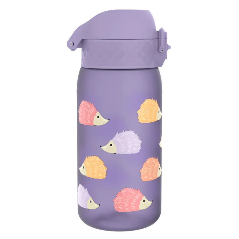 Ion8, Jeżyki, bidon z ustnikiem, fioletowy, 350 ml