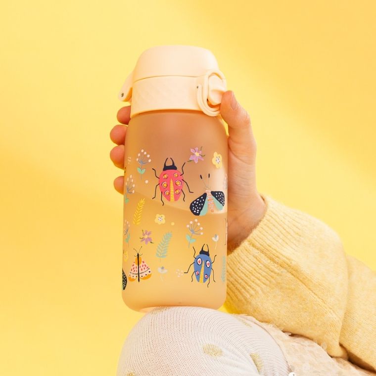 ION8, Owady, bidon z ustnikiem, kremowy, 350 ml