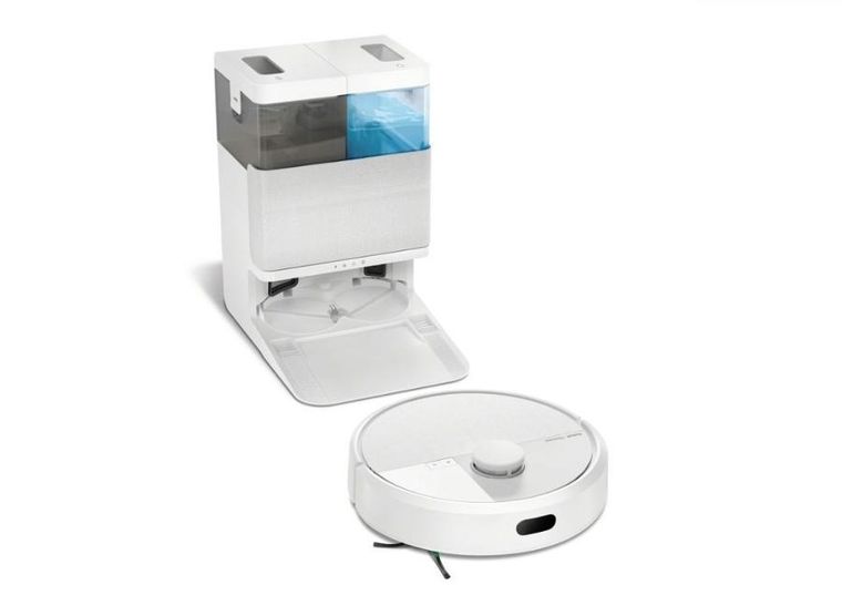 Irobot, Roomba Plus, 405 Combo, robot sprzątający + stacja AutoWash, biały