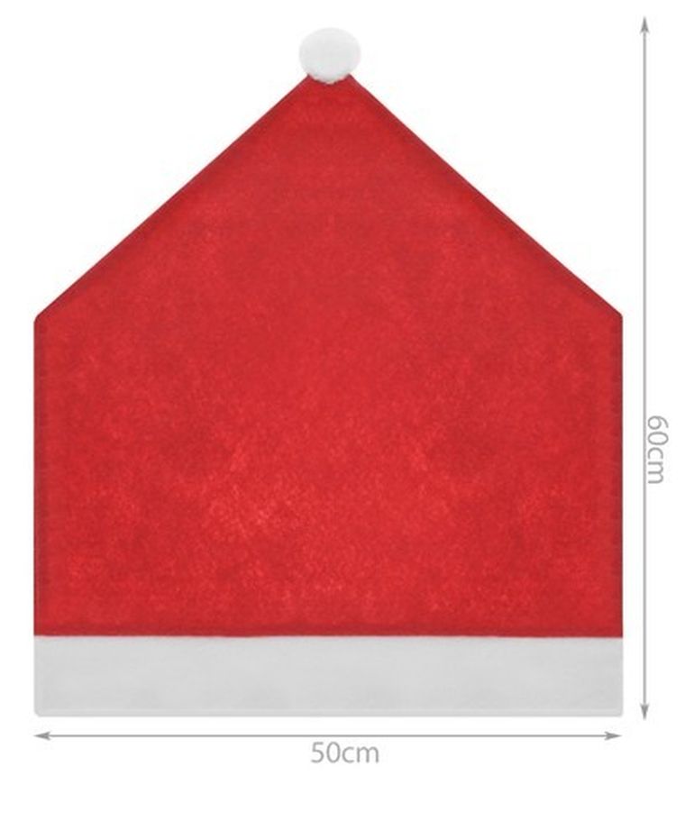 Iso Trade, zestaw: obrus + pokrowiec na krzesło zestaw, 6 szt.