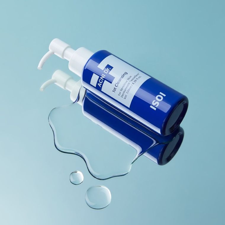 Isoi, Acni Dr. 1st Cleansing, żel oczyszczający do skóry problematycznej, 130 ml