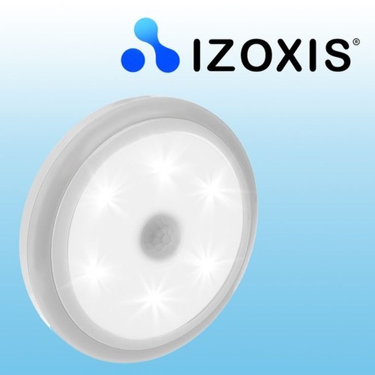 Izoxis, lampka nocna led z czujnikiem ruchu