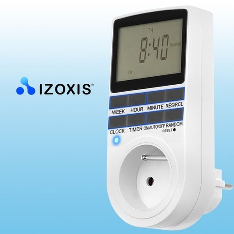 Izoxis, programator czasowy, włącznik/wyłącznik