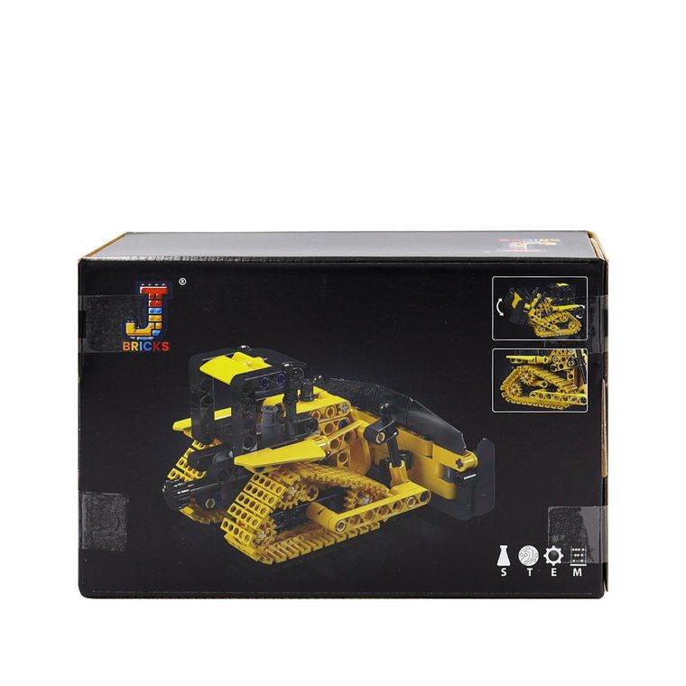 J Bricks, Buldożer, klocki konstrukcyjne, 244 elementy