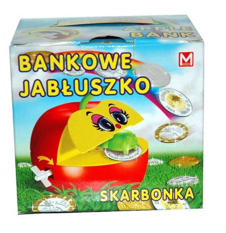 Jabłuszko, skarbonka, 1 szt.