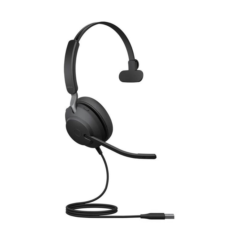 Jabra, Evolve2 40, UC Mono, słuchawki nauszne z mikrofonem