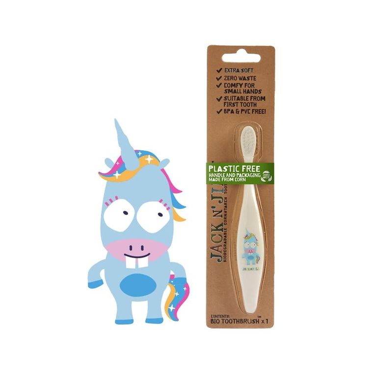 Jack N'Jill, BIO szczoteczka do zębów, unicorn