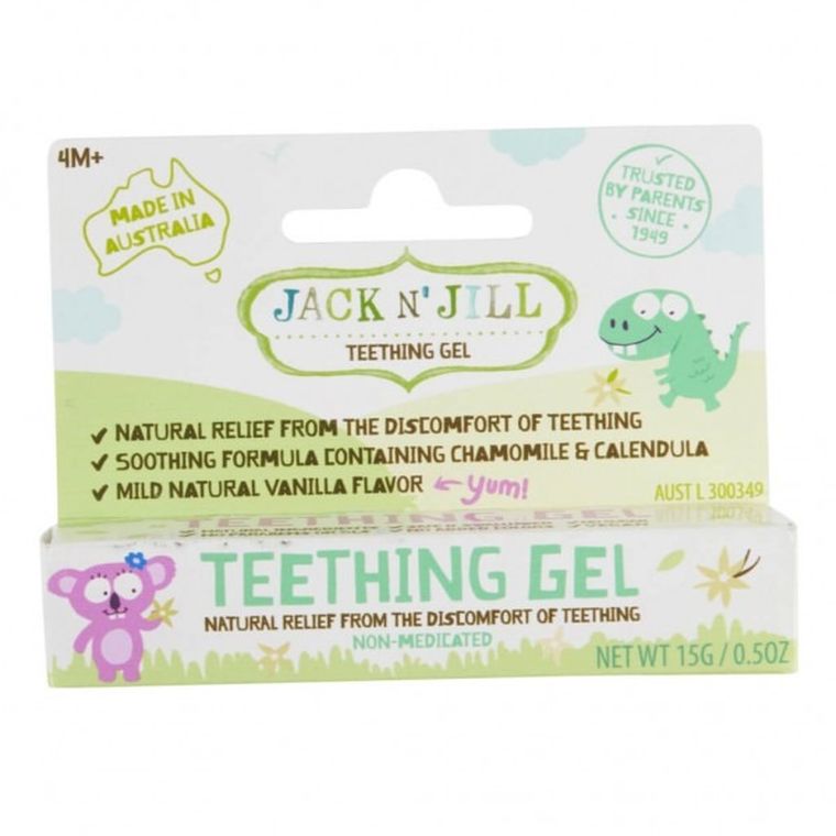 Jack N'Jill, naturalny żel łagodzący ząbkowanie, 15g