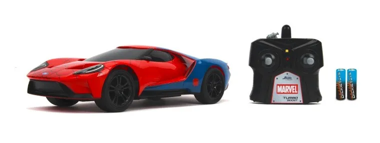 Jada, Spider-Man, Ford GT, model pojazdu zdalnie sterowany, 1:16