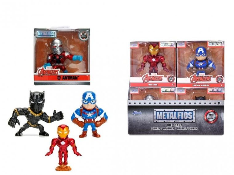 Jada Toys, Marvel, The Avengers, metalowa figurka, 6,5 cm, 1 szt.