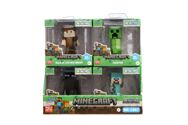 Jada Toys, Minecraft, figurka metalowa, 6,5 cm, 1 szt.