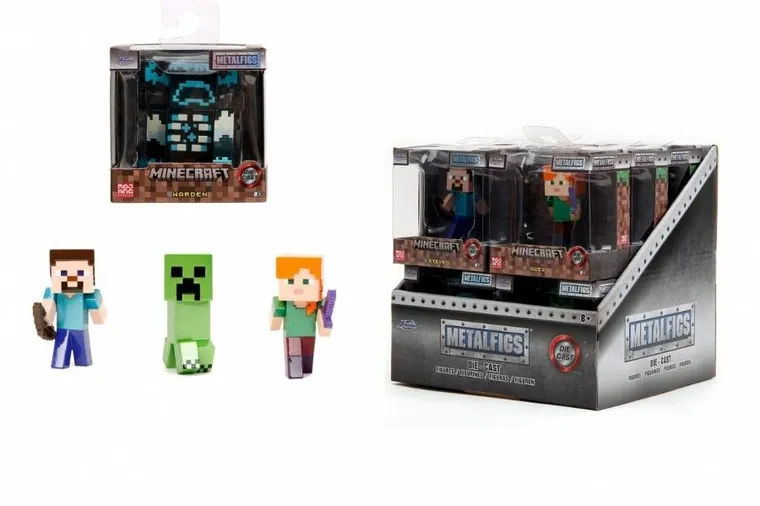 Jada Toys, Minecraft, metalowa figurka, 6,5 cm, 1 szt.