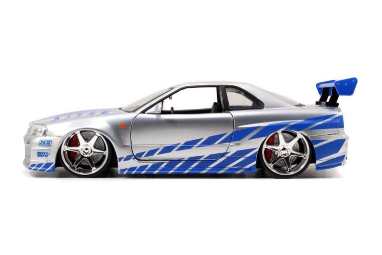 Jada Toys, Szybcy i wściekli, 2002 Nissan Skyline, model pojazdu, 1:24