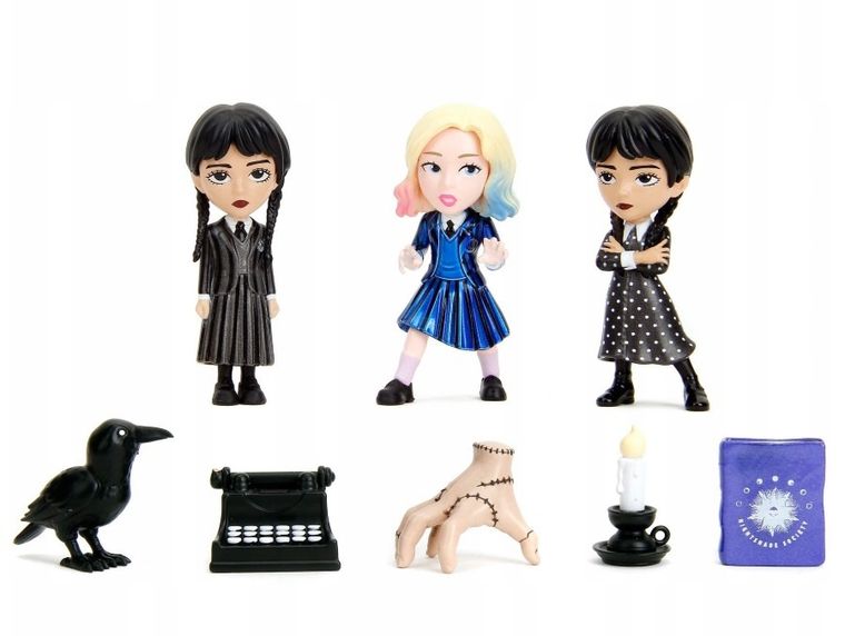 Jada Toys, Wednesday, figurka Deluxe, 1 szt.