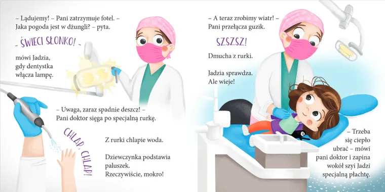 Jadzia Pętelka idzie do dentysty