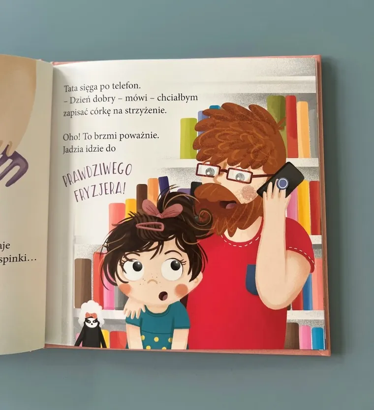 Jadzia Pętelka idzie do fryzjera. Rodzina Pętelków