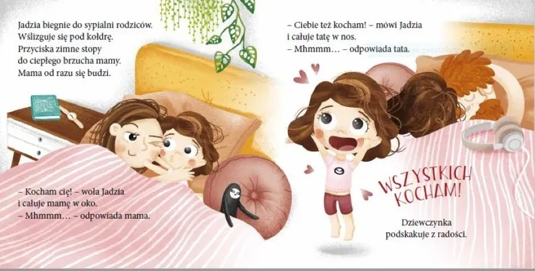 Jadzia Pętelka mówi czułe słówka