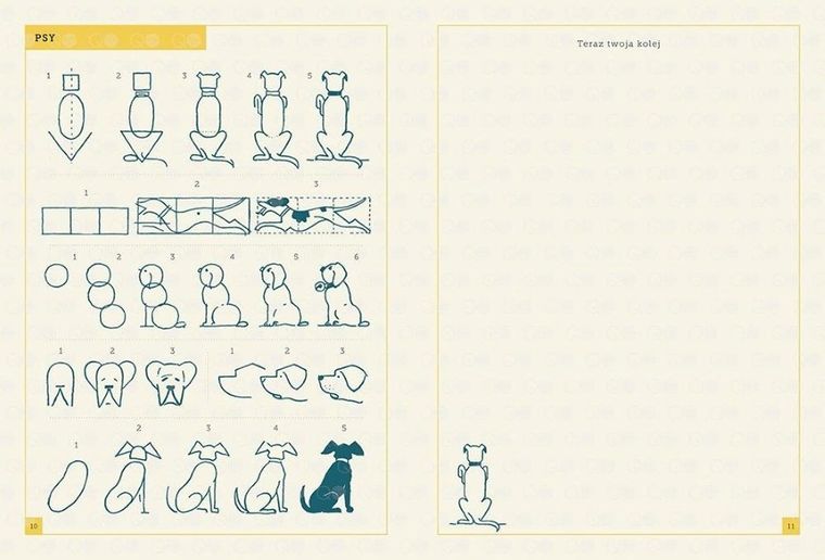 Jak narysować każde zwierzę? Ponad 150 prostych sposobów rysowania krok po kroku dowolnego stworzenia