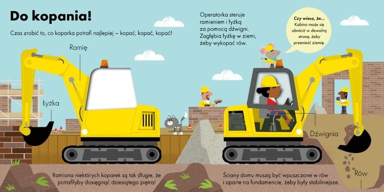 Jak to działa. Koparka