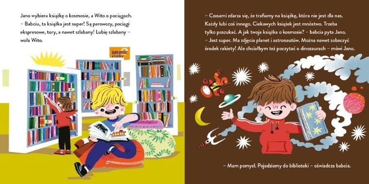 Jano i Wito czytają
