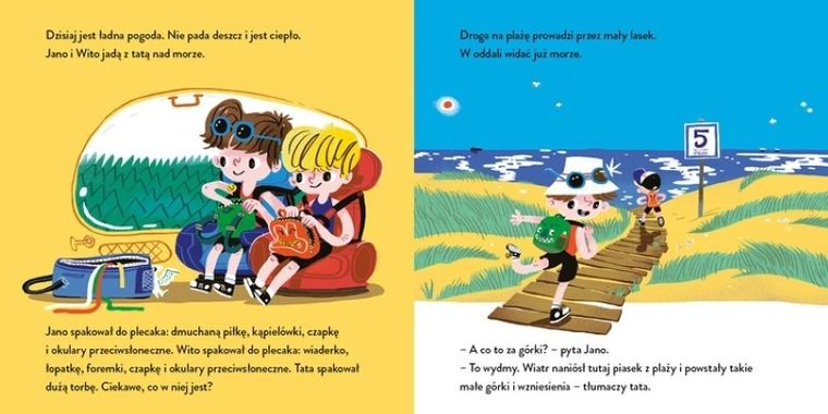 Jano i Wito nad morzem. Codzienne sprawy