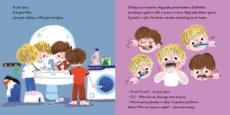 Jano i Wito u dentysty. Codzienne sprawy