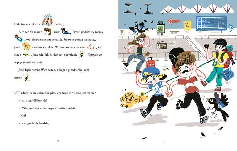 Jano i Wito uczą mówić S. Ekspres na stacji