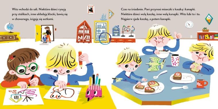 Jano i Wito. Wito idzie do żłobka