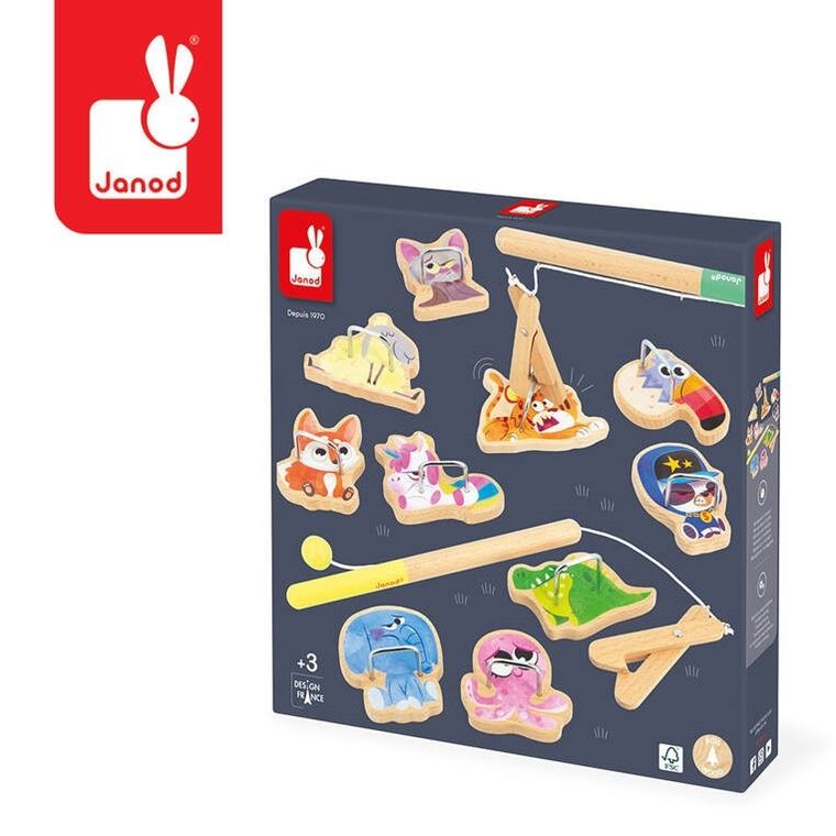 Janod, Applepop, łowienie rybek, gra zręcznościowa