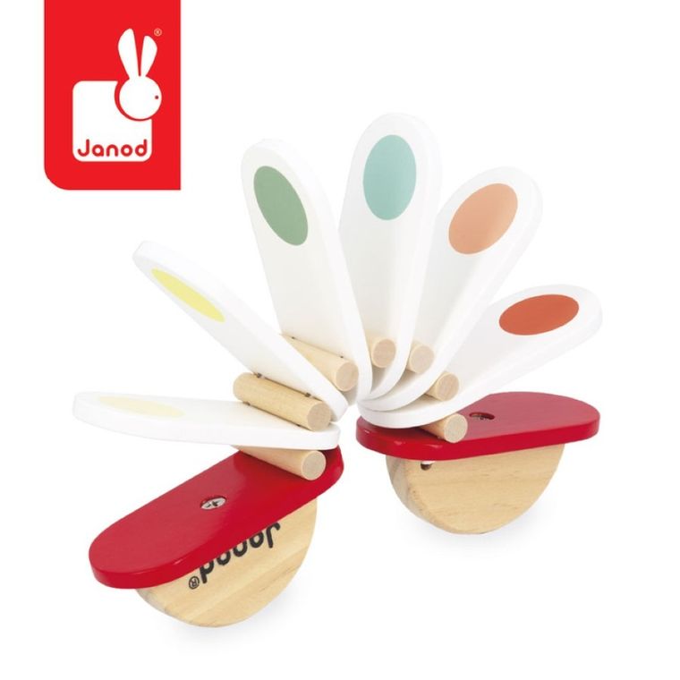 Janod, Confetti, kołatka, drewniana