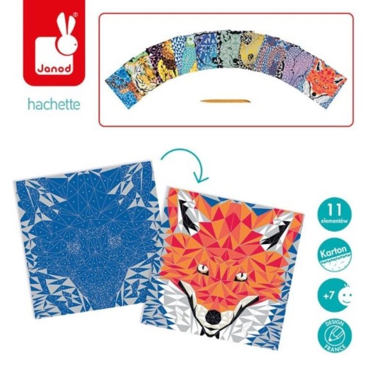 Janod, Do zdrapywania, Animetrics, zestaw kreatywny