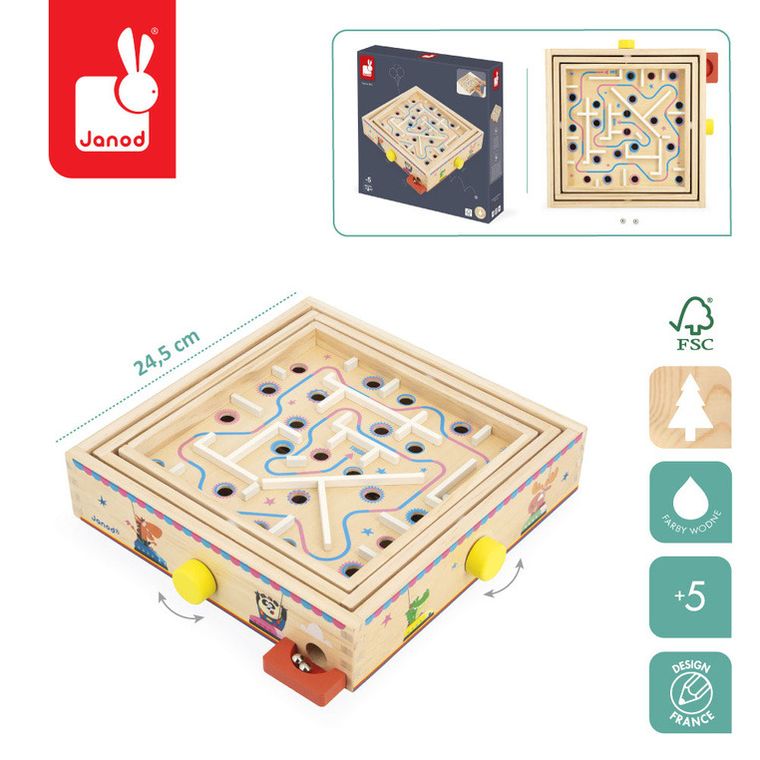 Janod, Labirynt, gra zręcznościowa