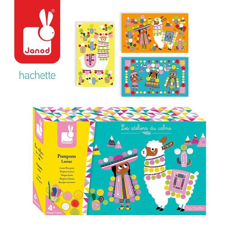 Janod, lamy, pompony