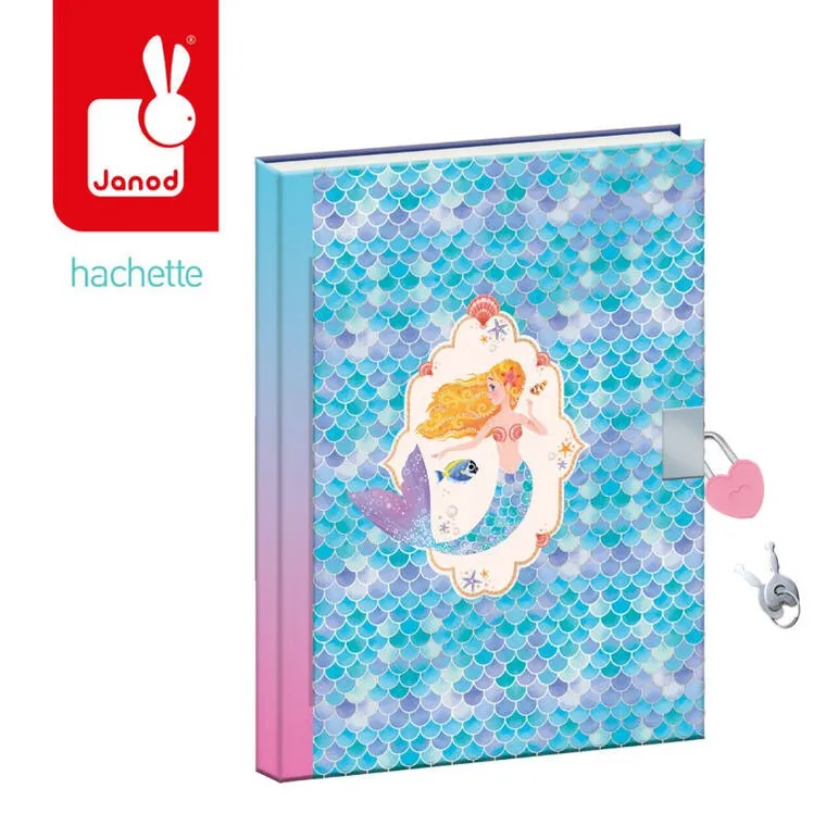 Janod, Magic Ocean, Sekretny notes, zestaw kreatywny, 7+