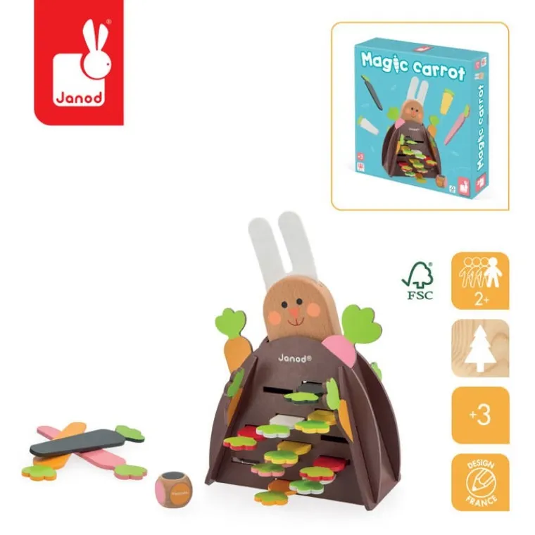 Janod, Magiczna marchewka, gra strategiczna