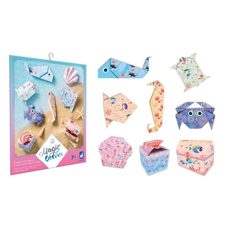 Janod, Magiczny ocean, zestaw kreatywny do tworzenia origami