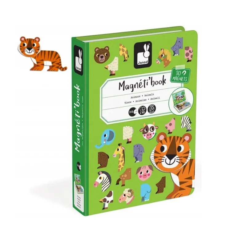 Janod, Magneti’book, Zwierzęta, magnetyczna układanka