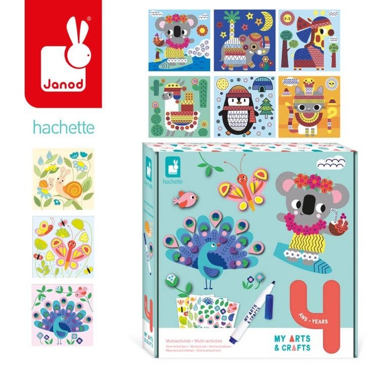 Janod, Multizestaw kreatywny 4-latka