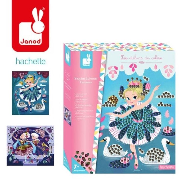 Janod, Urokliwe Cekiny, Baletnice, zestaw kreatywny