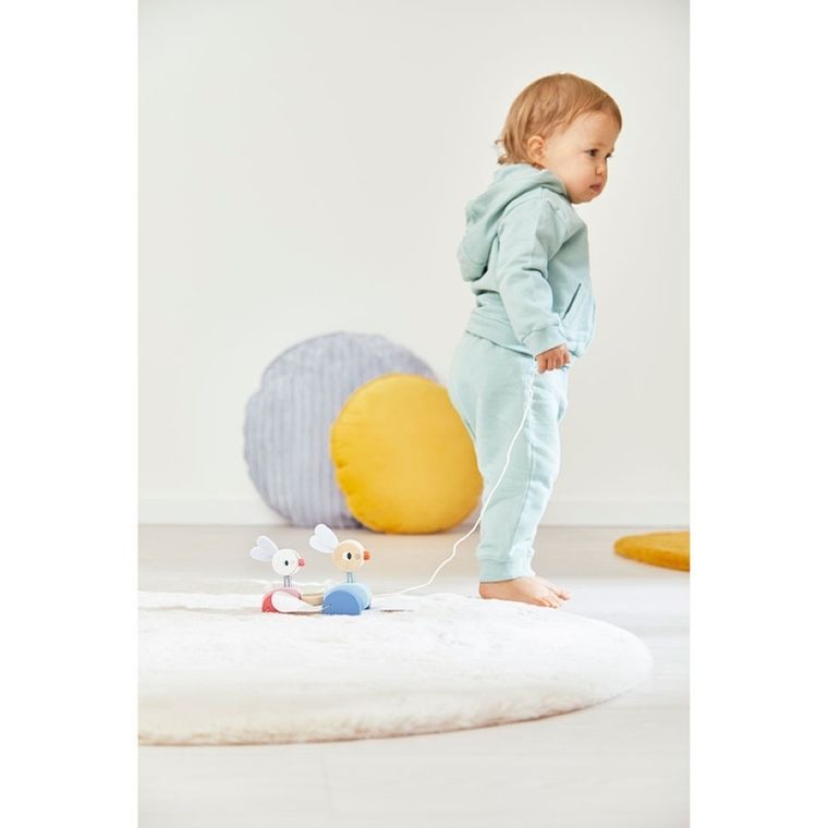 Janod, zajączki drewniane do ciągnięcia