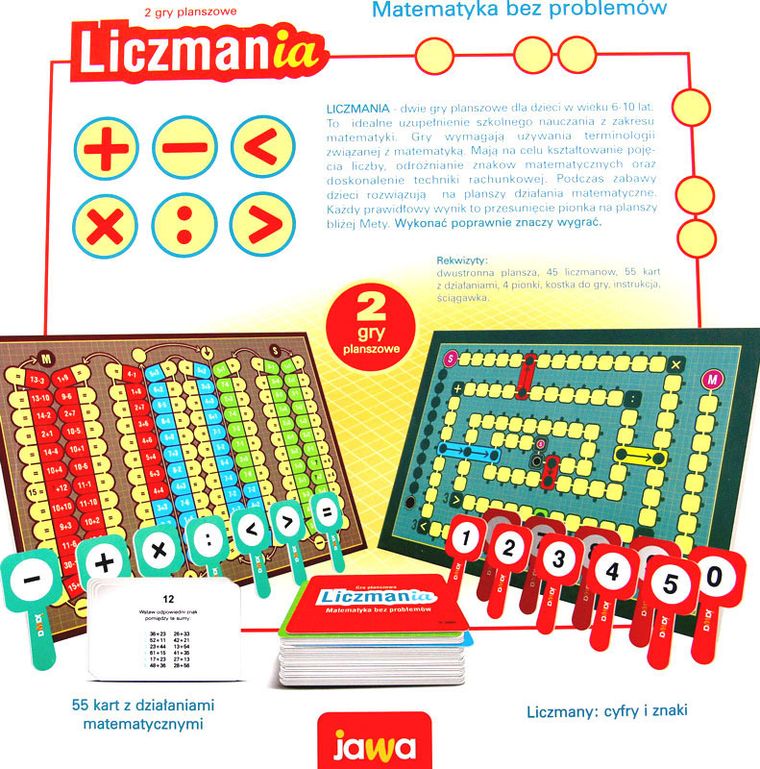Jawa, Edu Fun, Liczmania, gry planszowe