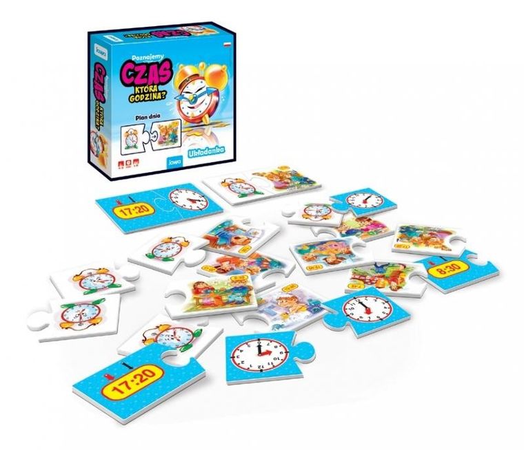 Jawa, Poznajemy czas, układanka edukacyjna