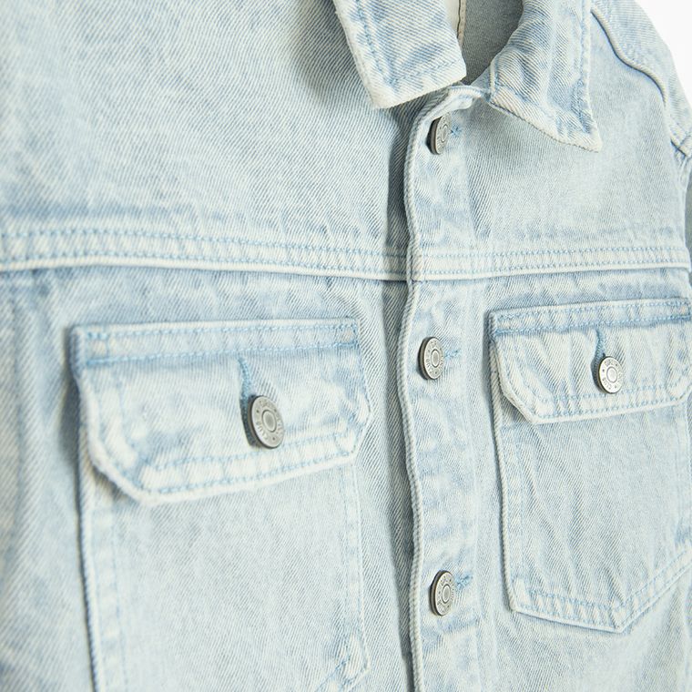 Jeansowa kurtka w kolorze jasnoniebieskim Cool Club